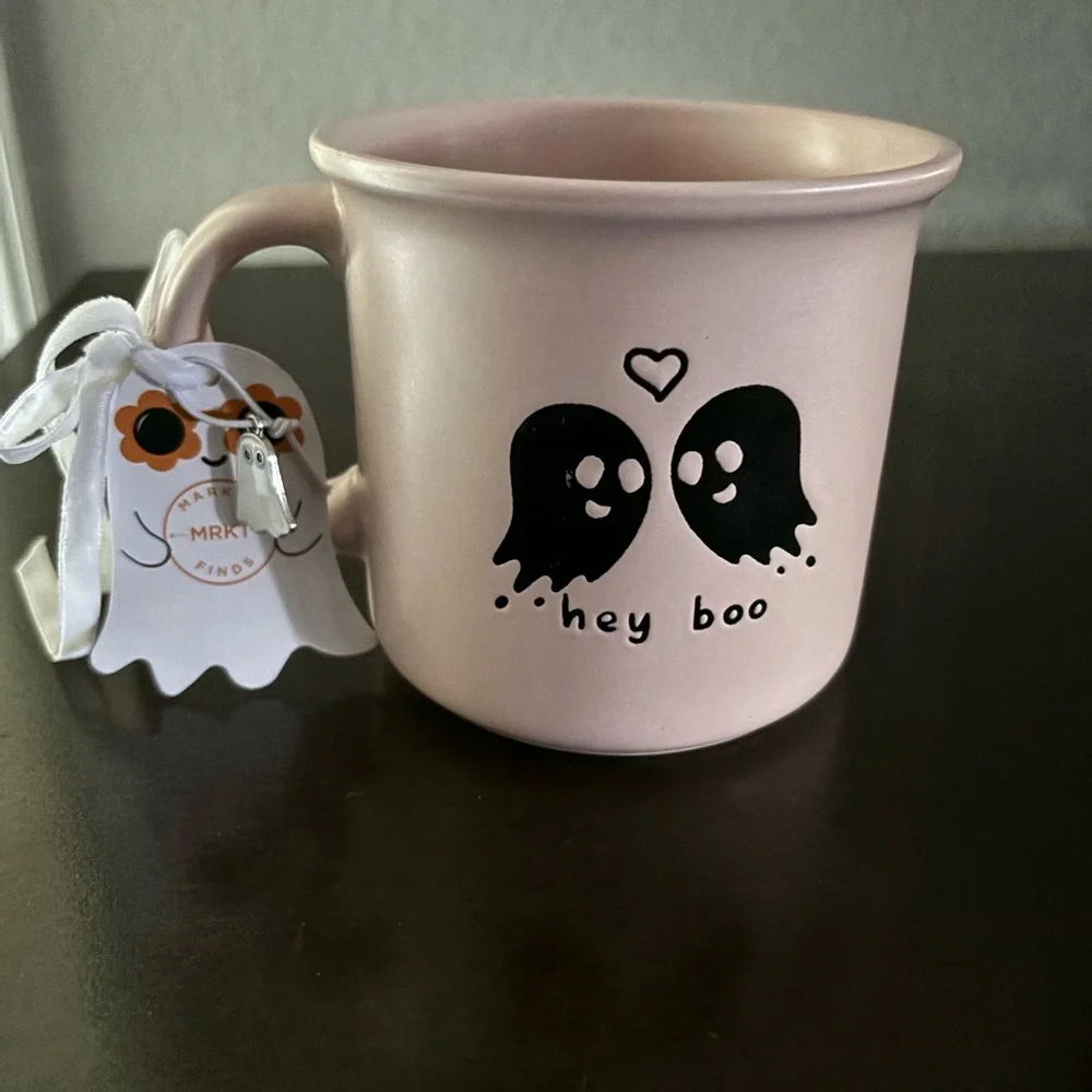Halloween themed - hey boo 👻 Coffee mug NWT
